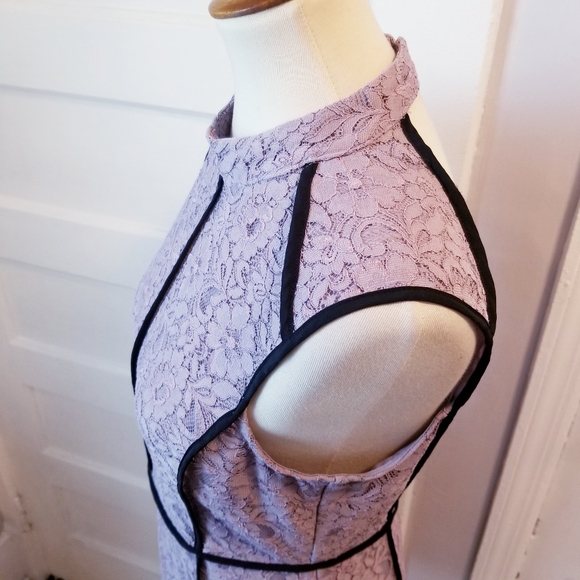 Forever 21 Cutout Back Lace Dress, Size L - Picture 12 of 15